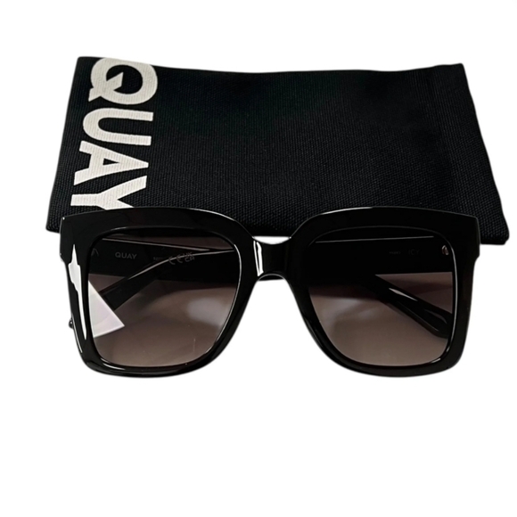 Quay Australia Espresso Brown ICY Oversized Luxury Sunglasses Women main image 7
